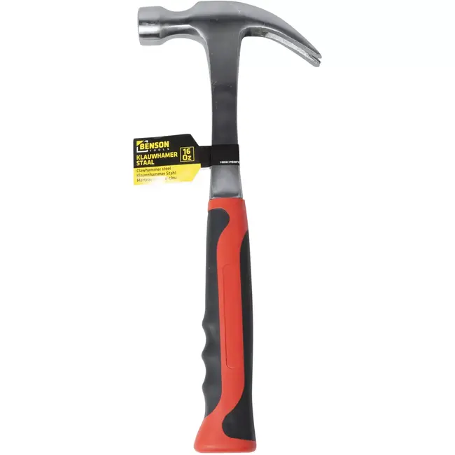 Benson Klauwhamer staal 16Oz - met handvat