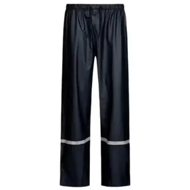 Benson Regenbroek zwart met reflectie maat x L - polyester
