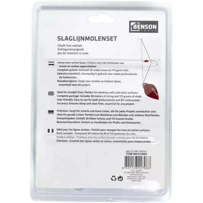 Benson Kalklijn + kalk - en 115