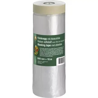 Duck Schilderstape met afdekfolie 2600 mm x 18 m