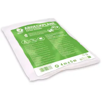 Duck Afdekfolie 4 x 5 mtr LDPE - 4 5 meter (20 m²) - LDPE kunststof - beschermt tegen vuil en vocht - waterdicht