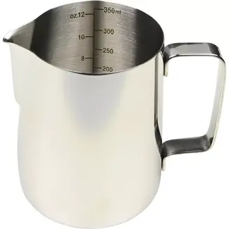 Benson Melkkan RVS 350 ml met maataanduiding voor cappuccino en latte