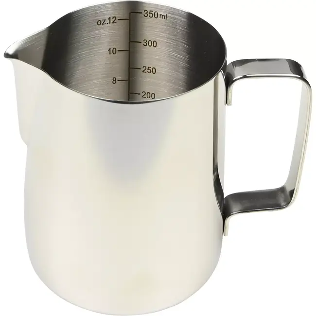 Benson Melkkan RVS 350 ml met maataanduiding voor cappuccino en latte