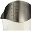 Benson Melkkan RVS 350 ml met maataanduiding voor cappuccino en latte