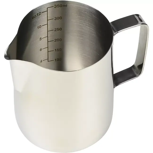 Benson Melkkan RVS 350 ml met maataanduiding voor cappuccino en latte