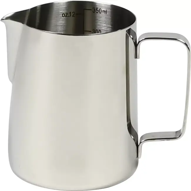 Benson Melkkan RVS 350 ml met maataanduiding voor cappuccino en latte