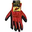Benson Werkhandschoenen latex crinkle rood zwart maat 10 - EN 388 - EN21420