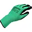 Benson Werkhandschoenen late x crinkle groen zwart maat 9 - EN 388 - EN21420