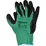 Benson Werkhandschoenen latex crinkle groen zwart maat 11 - EN 388 - EN21420