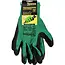 Benson Werkhandschoenen late x crinkle groen zwart maat 11 - EN 388 - EN21420