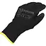 Benson Werkhandschoenen PU palm zwart maat 10 met 13-gauge polyester drager en PU-coating op handpalm