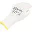 Benson Werkhandschoenen PU palm wit maat 10 met 13-gauge polyester drager en PU-coating op handpalm