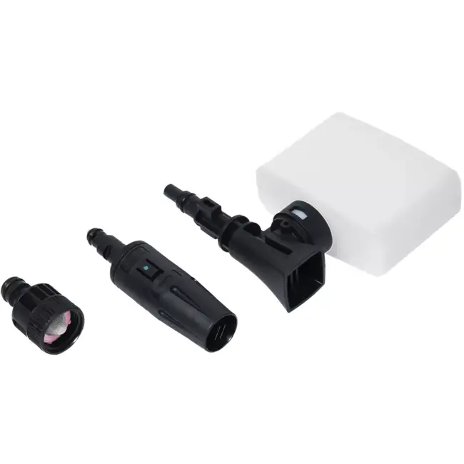Benson Hogedrukreiniger 1600 W maximaal 135 bar met terrasreiniger en zeepdispenser van 250 ml