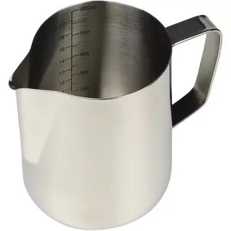 Benson Melkkan RVS 600 ml voor melk opschuimen en uitschenken thuis