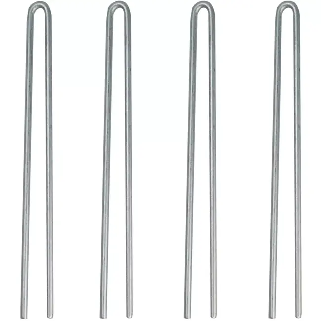 Benson Borderrand op rol 5 m x 7 cm grijs met 10 grondpennen voor tuin