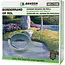 Benson Borderrand op rol 5 m x 7 cm grijs met 10 grondpennen voor tuin