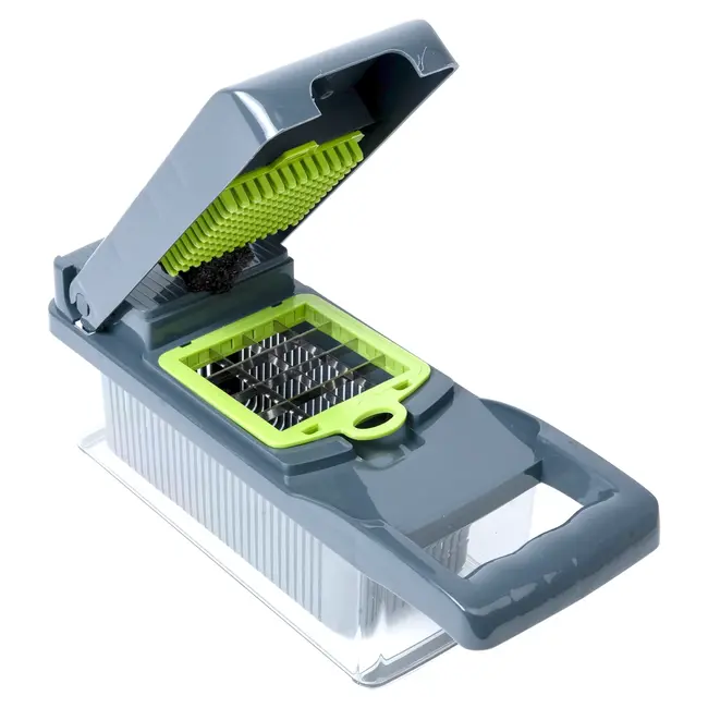 Benson Groentesnijder 14-delig - 33,g x 10 x 12,5 cm - met handvat - 1 x 3 mm - 1 x 4 mm - 10 x 12,5 cm - 14 x 14 mm - 7 x 7 mm