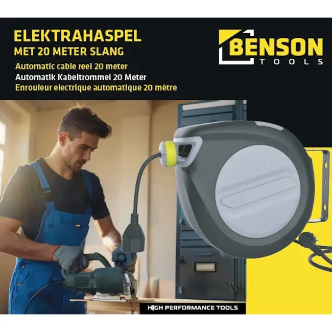 Benson Elektrahaspel 20 meter
