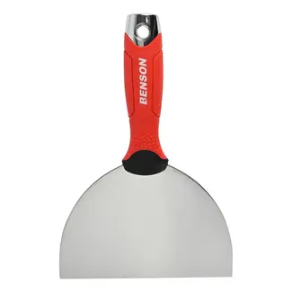Benson Spachtelmes 15 cm bit - met handvat - met grip - 15 cm - voor snijden en afwerken - voor werk en hobby