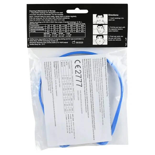 Benson Oordoppen met beugel - makkelijk te reinigen