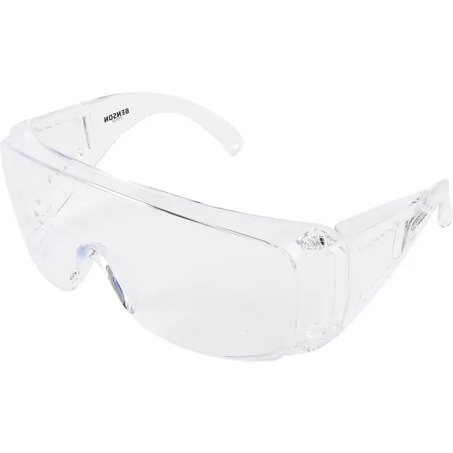 Benson Veiligheidsbril transparant frame - beschermt tegen vuil en vocht