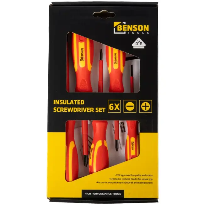 Benson Schroevendraaierset 6-delig