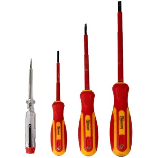 Benson Schroevendraaierset 4-delig - 4-delig - met duidelijke specificaties - geschikt voor meerdere toepassingen