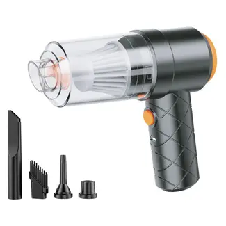 Benson 2-in-1 mini stofzuiger en compressor 3600 mAh met 4000 Pa, 48 W en Type-C voor auto en thuis
