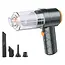 Benson 2-in-1 mini stofzuiger en compressor 3600 mAh met 4000 Pa, 48 W en Type-C voor auto en thuis