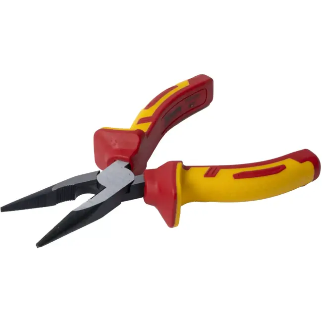Benson VDE telefoontang 150 mm met slanke lange bek en isolatie