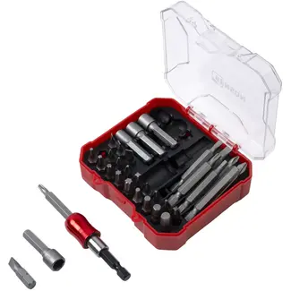 Benson Bitset 34-delig S2-staal - sterke slijtvaste bits in compacte opbergcase voor montage