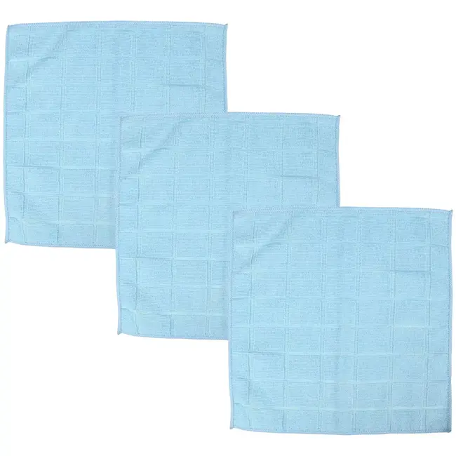 Benson Microvezeldoekjes 30 x 30 cm - set van 3 voor afwassen, schoonmaken en afstoffen