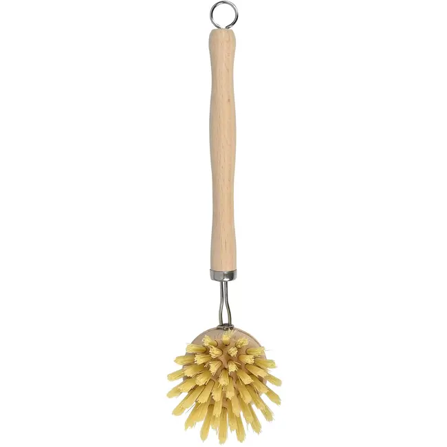 Benson Houten afwasborstel 23 cm - beukenhout, roestvrij staal en PET voor de dagelijkse afwas