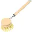 Benson Afwasborstel hout - 23x 4,8x 4 cm - beukenhout, roestvrij staal, PET