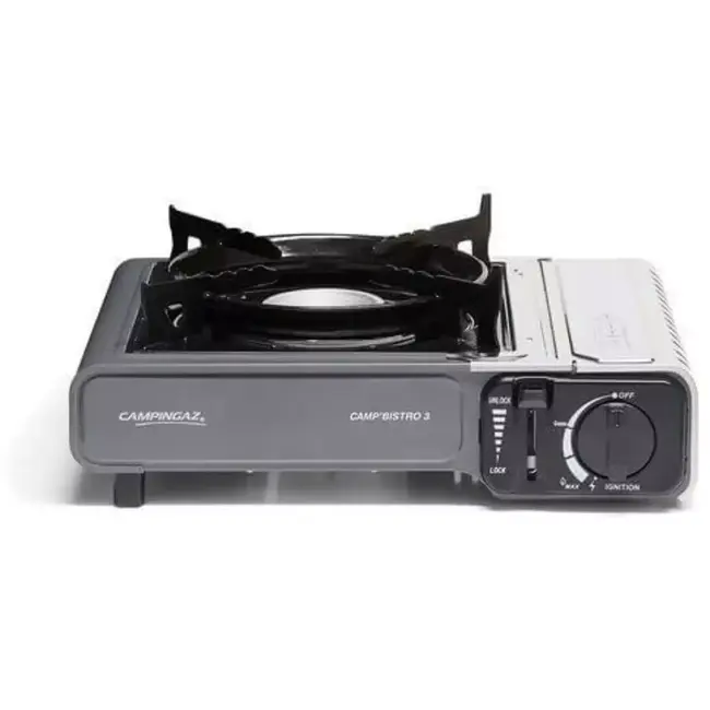 Benson Camp Bistro 3 camping kooktoestel - 2200 W - regelbare brander met koffer voor CP250 gas
