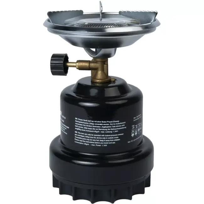 Benson Camping kookstel metaal zwart - ca. 18,6x 12,2x 12,2 cm - 18,6x 12,2x 12,2 cm - 53% Camping kookstel metaal zwart