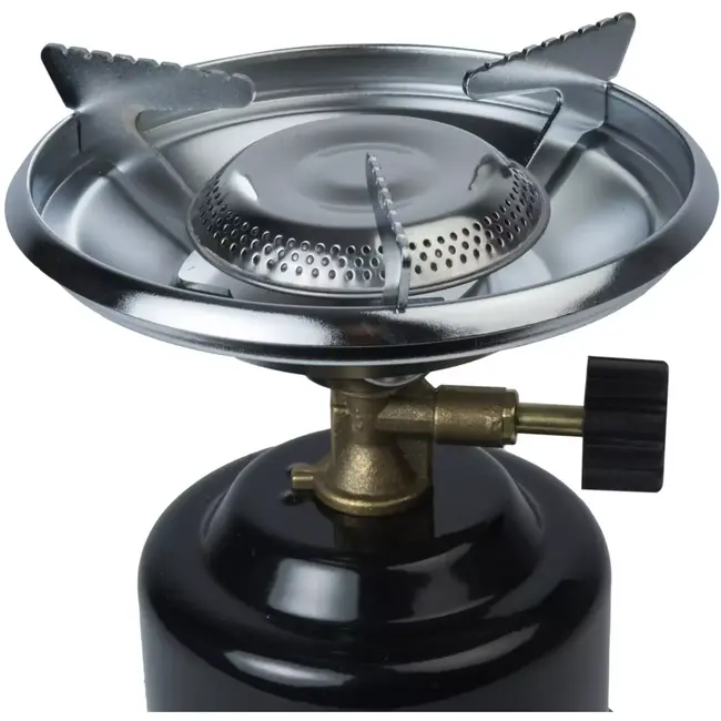 Benson Camping kookstel metaal zwart - ca. 18,6x 12,2x 12,2 cm - 18,6x 12,2x 12,2 cm - 53% Camping kookstel metaal zwart