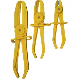 Benson Slang afklemtangenset 3-delig - met grip - 3-delig - voor bouw en montage - voor montage en reparatie