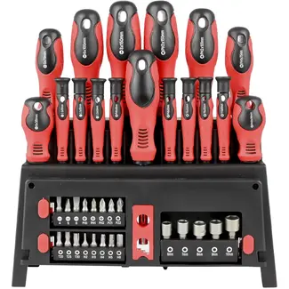 Benson Schroevendraaier en bit set 39-delig - 10 mm - 25 mm - T10 - T20 - T25 - T30