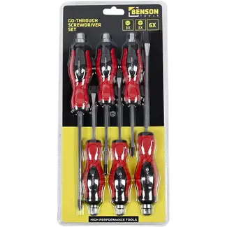 Benson Doorslagschroevendraaierset 6-delig