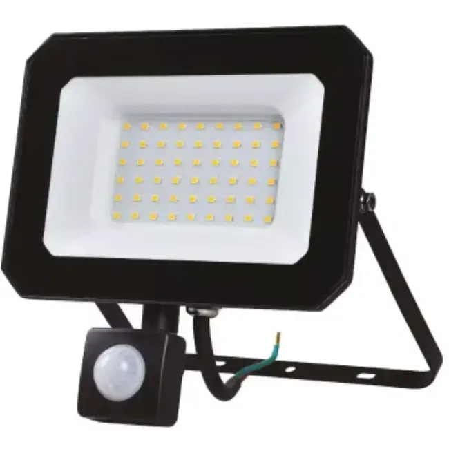 Benson LED Straler flat 100 W SMD + sensor - 6000 K - 267 x 270 x 54 mm - 25 cm - 220 - 240 V - 240 V - IP44
