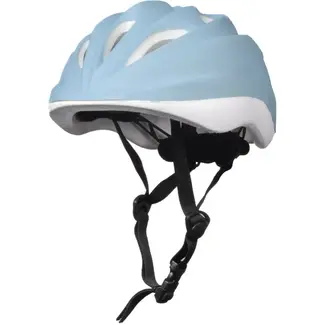 Benson Fietshelm kind maat S 48-52 cm blauw - kunststof - met ventilatiegaten - verstelbaar