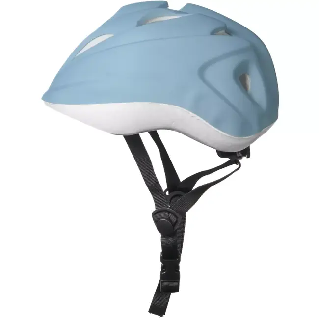 Benson Fietshelm kind maat S 48-52 cm blauw - kunststof - met ventilatiegaten - verstelbaar