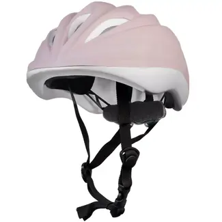 Benson Fietshelm kind maat S 48-52 cm roze - kunststof - met ventilatiegaten - verstelbaar