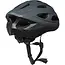 Benson Fietshelm volwassenen maat L 58-61 cm donker grijs - kunststof - met ventilatiegaten - verstelbaar