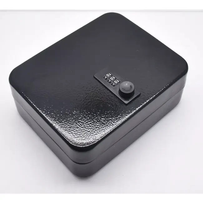 Benson Sleutelkast met codeslot 20 haken zwart - 160 mm - 200 mm - staal - 75 mm