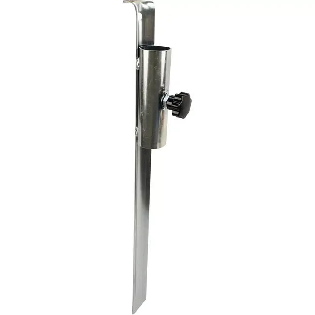 Benson Metalen parasolhouder 500 mm van verzinkt ijzer met lengte 455 mm en 39 mm binnendiameter