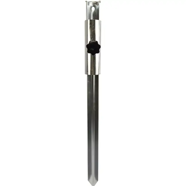 Benson Metalen parasolhouder 500 mm van verzinkt ijzer met lengte 455 mm en 39 mm binnendiameter