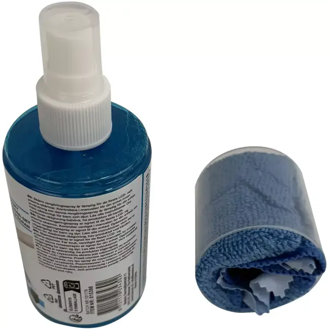 Benson Schermreinigingsset 3-delig - 200 ml - 25x 25 cm