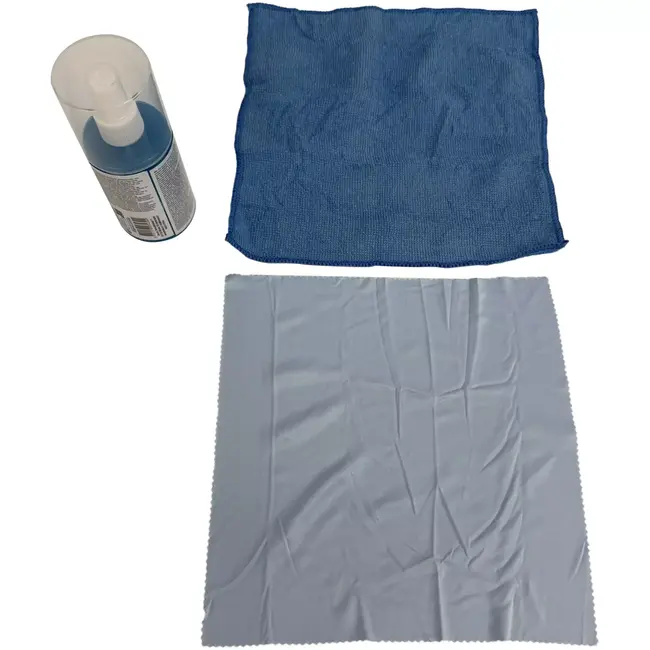 Benson Schermreinigingsset 3-delig - 200 ml - 25x 25 cm